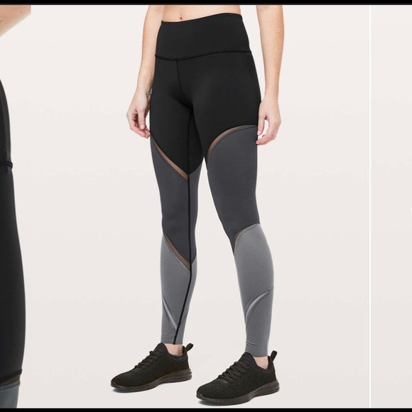 lululemon athletica Pants - Lululemon Colorblock Tights